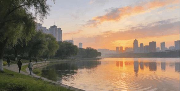 Liming Lake in Daqing